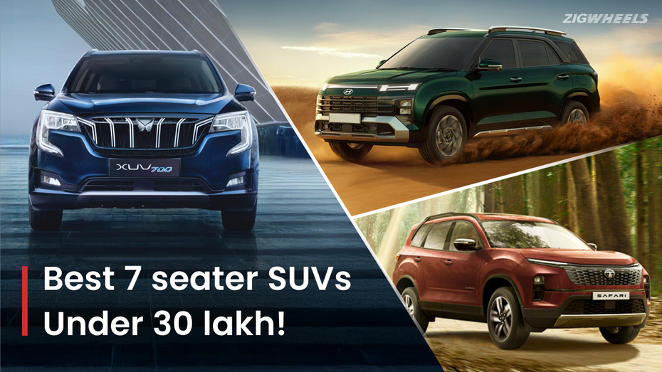 Best 7 seater SUVs under 30 lakh