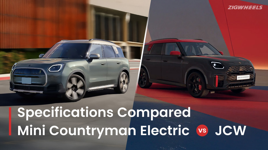 Mini Countryman Electric vs JCW