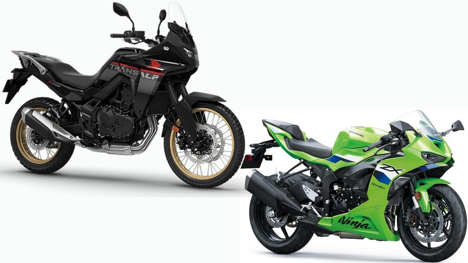 Honda XL750 Transalp & Kawasaki Ninja ZX-6R