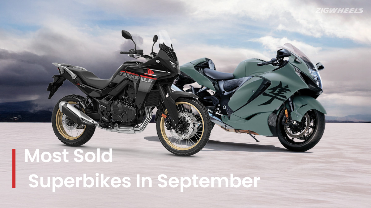 Highest Selling Superbikes In September 2025: Suzuki Hayabusa