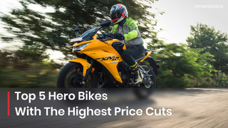 Top 5 Hero Bikes With The Highest Price Cuts Due To GST 2.0