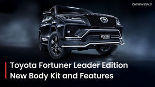 2025 Toyota Fortuner Leader Edition Launched; Now Gets These Updates!