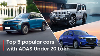 Check Out The Top 5 Cars Under Rs 20 Lakh With ADAS Features!