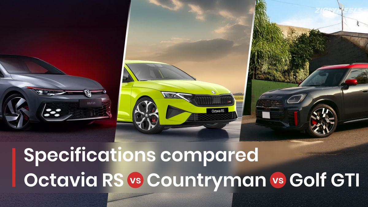 Skoda Octavia RS vs Volkswagen Golf GTI vs Mini Countryman JCW ...