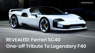 Meet the Ferrari SC40, a bespoke V6 supercar inspired by the legendary F40