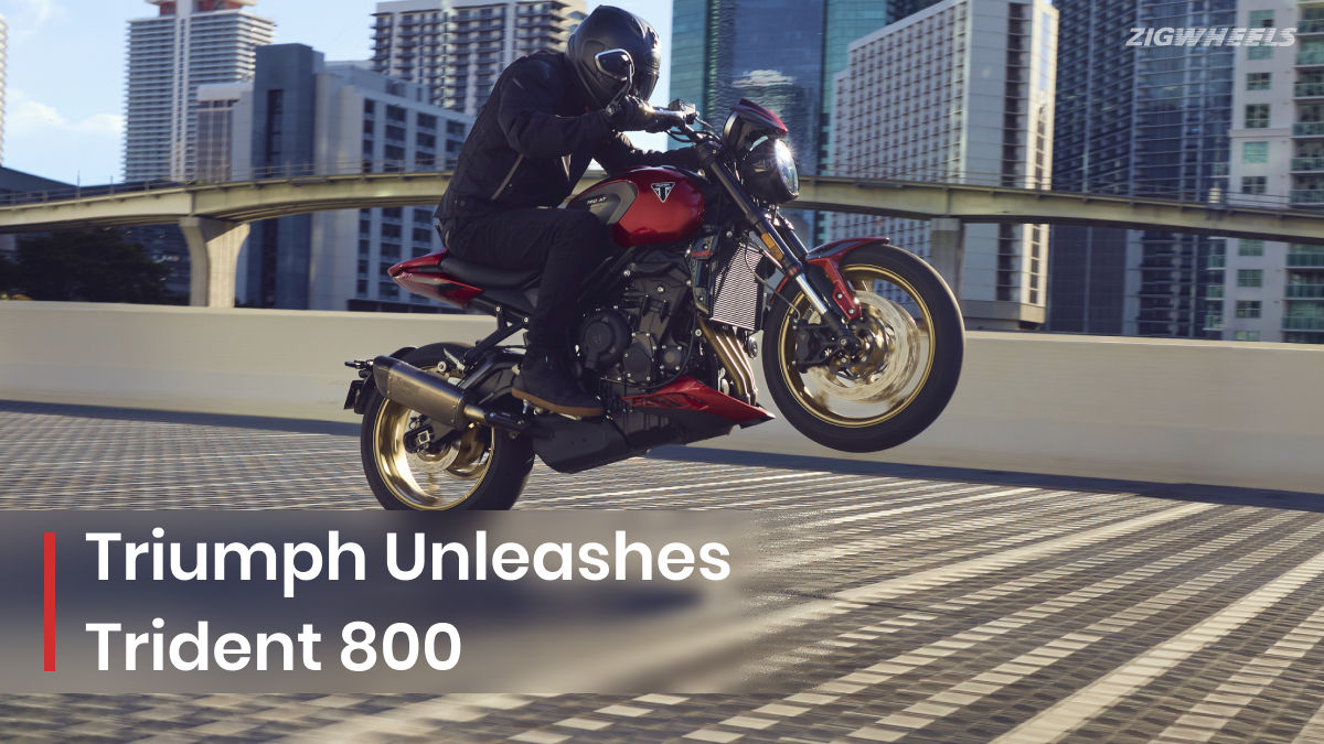 Triumph Trident 800 Launched Abroad: India Launch, Price, Specs