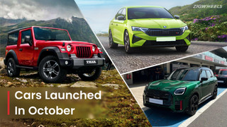 Here Are All The New Cars Launched In India In October 2025