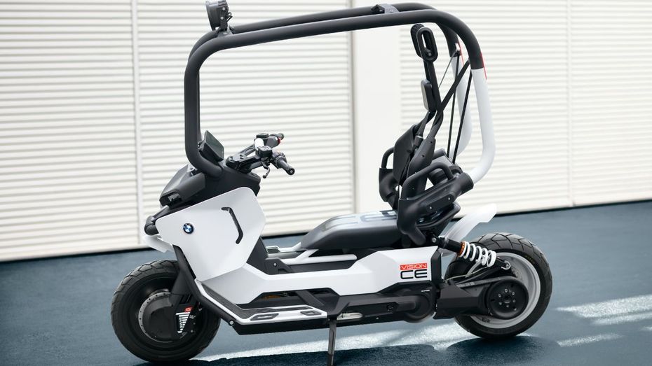 This BMW Motorrad Concept Electric Scooter Makes Helmets Unnecessary, gallery