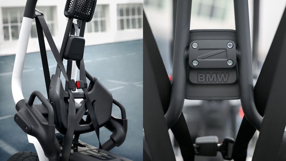 This BMW Motorrad Concept Electric Scooter Makes Helmets Unnecessary, snapshot