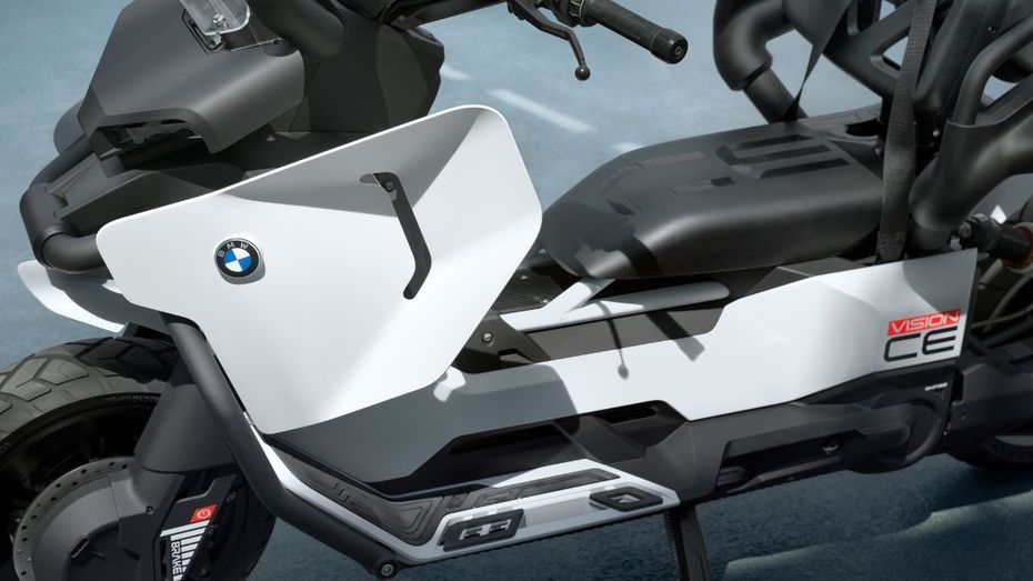 This BMW Motorrad Concept Electric Scooter Makes Helmets Unnecessary, gallery