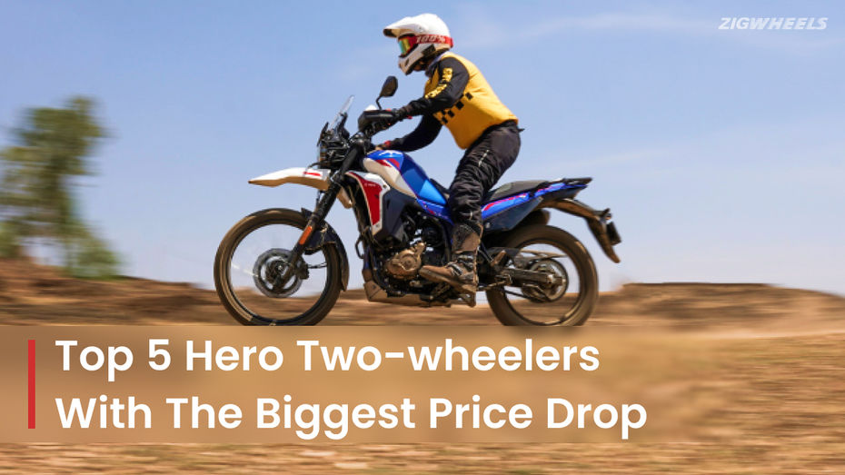 Top 5 Hero Bikes With Biggest Price Drop Due To GST Cuts Top 5 Hero Bikes With Biggest Price Drop Due To GST Cuts