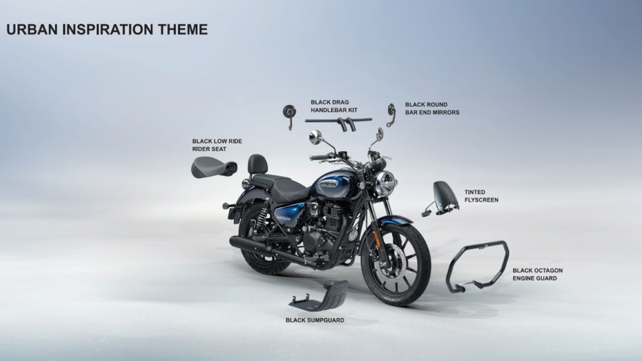 2025 Royal Enfield Meteor 350 Urban Accessories 2025 Royal Enfield Meteor 350 Urban Accessories