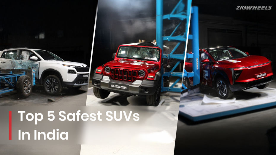 The Top 5 Safest SUVs In India highlights
