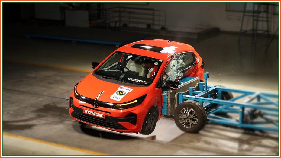 Tata Altroz Facelift Crash Tested By Bharat NCAP
