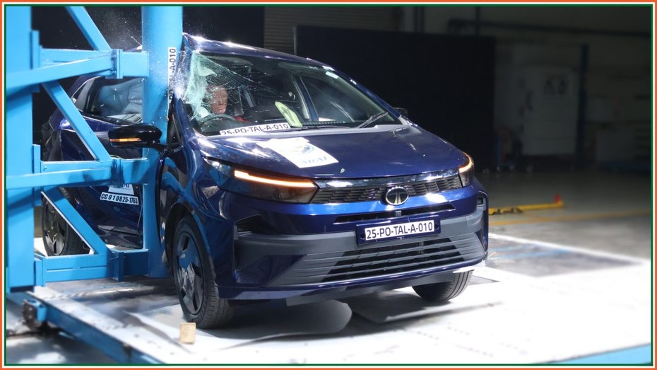 Tata Altroz Facelift Crash Tested By Bharat NCAP