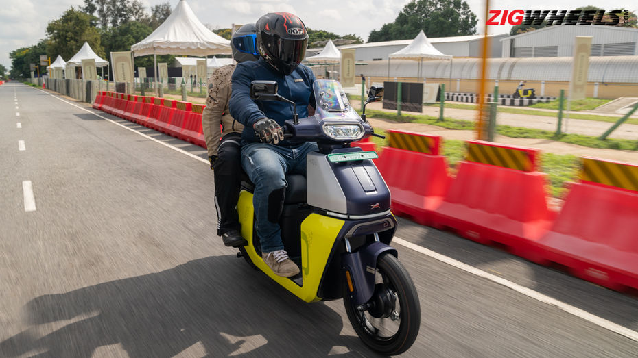 TVS Orbiter Pillion Comfort TVS Orbiter Pillion Comfort