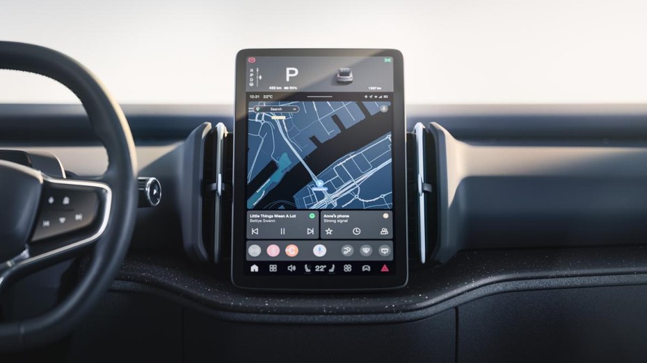 Volvo EX30 touchscreen