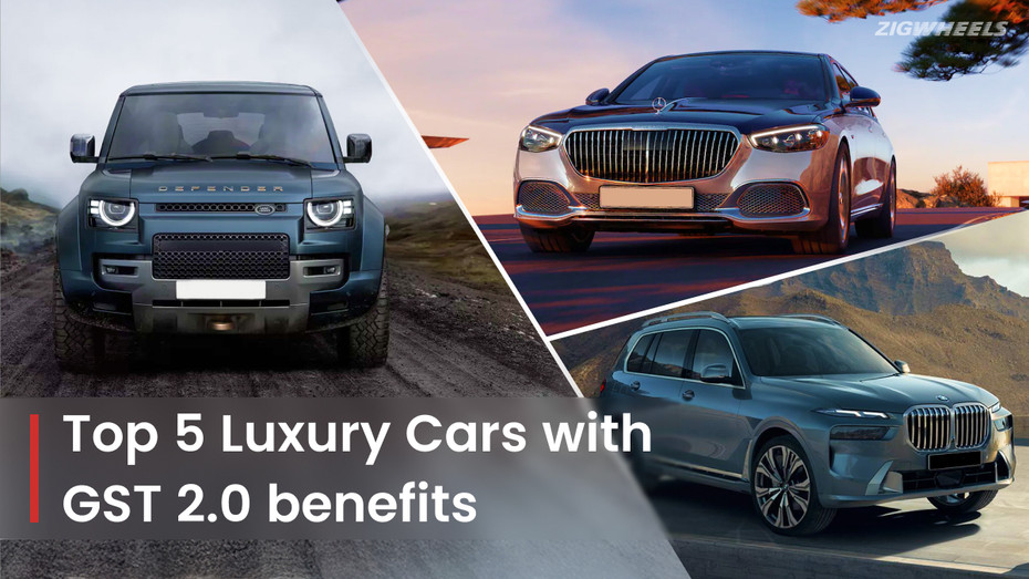Top 5 luxury cars gst 2.0