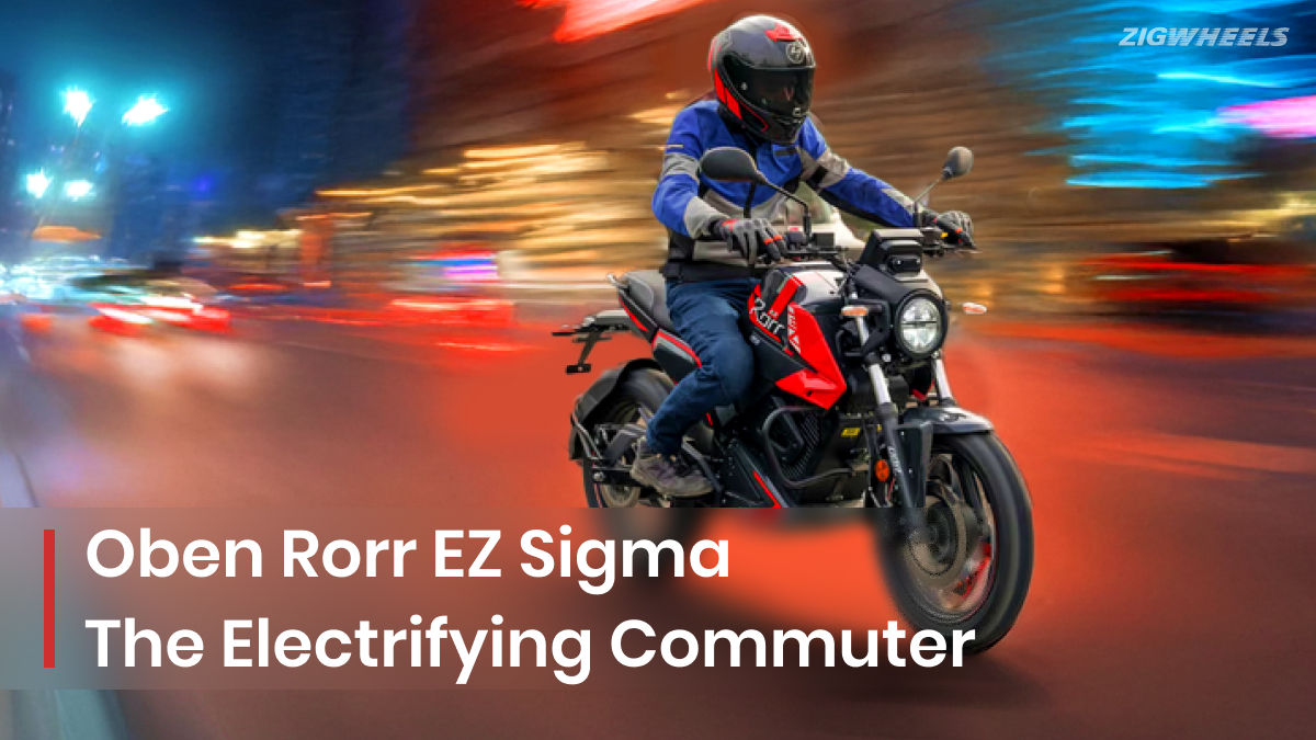 Oben Rorr EZ Sigma: The Smart Electrifying Commuter