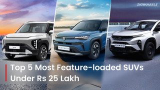 Top 5 Most Feature-loaded SUVs Under Rs 25 Lakh!