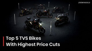 Top 5 TVS Bikes With The Highest Price Cuts Due To GST 2.0
