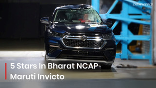 After Toyota Hycross, Maruti Suzuki Invicto Bags 5 Stars In Bharat NCAP!