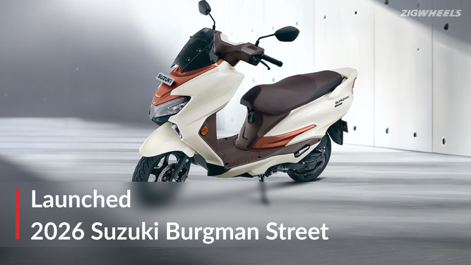 BREAKING: 2026 Suzuki Burgman Street Launched In India BREAKING: 2026 Suzuki Burgman Street Launched In India