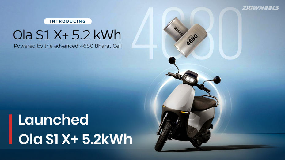 BREAKING: Ola S1 X+ 5.2kWh Launched In India; Has A Claimed Range Of 320km On A Full Charge BREAKING: Ola S1 X+ 5.2kWh Launched In India; Has A Claimed Range Of 320km On A Full Charge