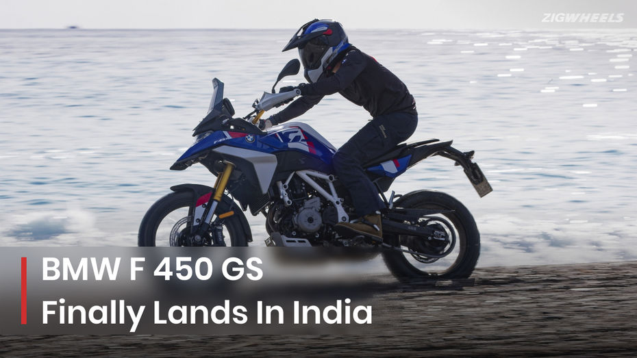 BMW F 450 GS Lands in India BMW F 450 GS Lands in India