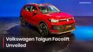 Volkswagen Taigun Facelift Unveiled; Volkswagen&rsquo;s Mid-size SUV Gets More Stylish!