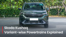 2026 Skoda Kushaq Variant-wise Powertrain Options Explained: Get The New 8AT In THESE Variants…