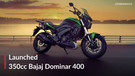 BREAKING: Bajaj Dominar 400 Goes 350cc: Gets A Massive Price Drop!
