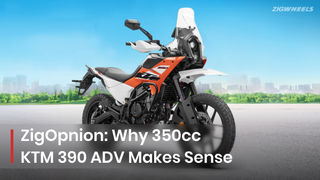 ZigOpinion: 350cc KTM 390 Adventure; Why This Downsizing Makes Perfect Sense!