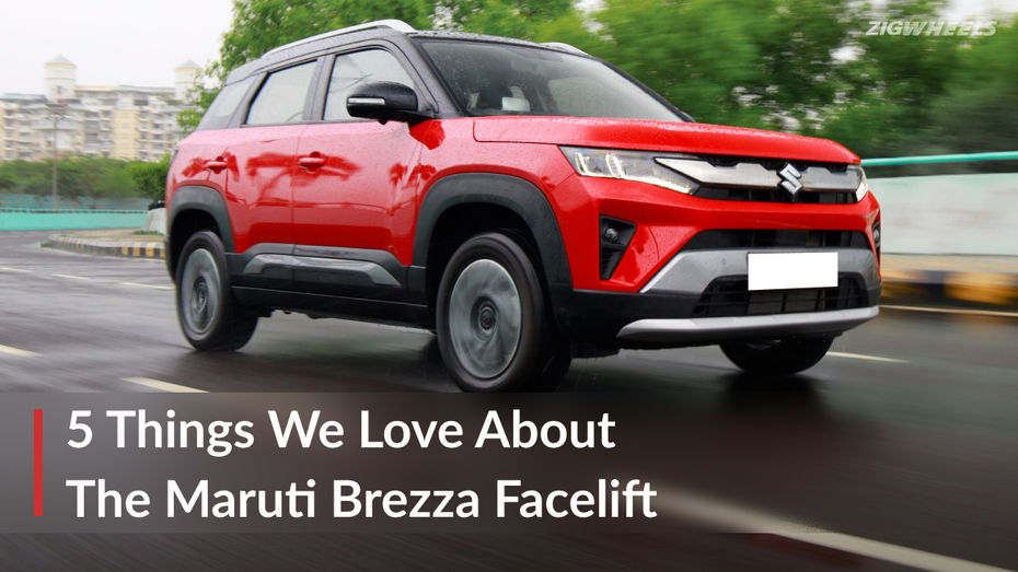 Maruti Brezza Facelift: 5 Things We Love Maruti Brezza Facelift: 5 Things We Love