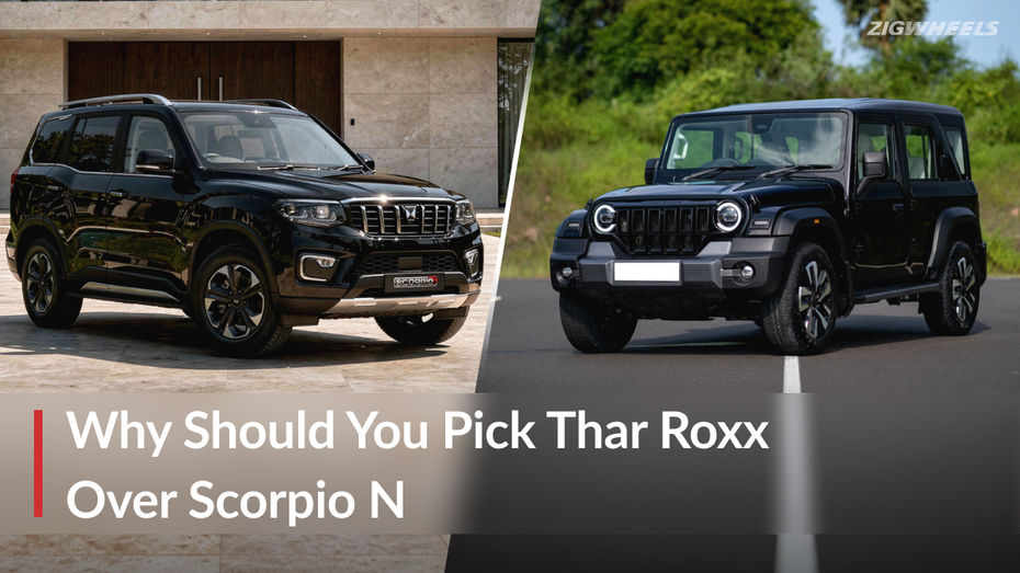 Mahindra Scorpio Facelift Vs Mahindra Thar Roxx Mahindra Scorpio Facelift Vs Mahindra Thar Roxx