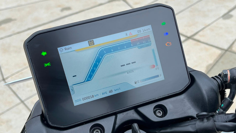 Bajaj Pulsar 150 TFT Display Bajaj Pulsar 150 TFT Display