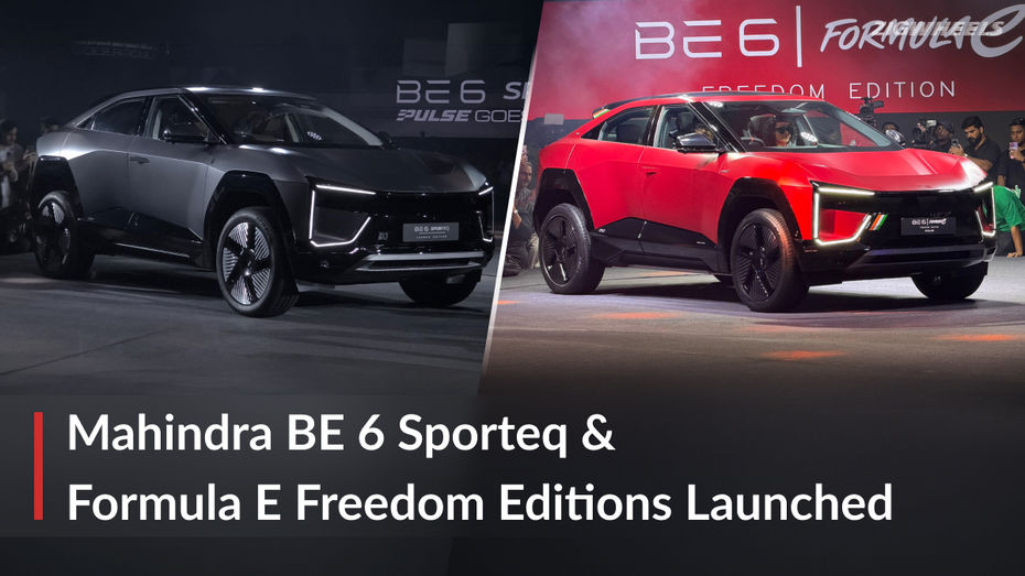 Mahindra BE 6 Sporteq & Formula E Edition Mahindra BE 6 Sporteq & Formula E Edition