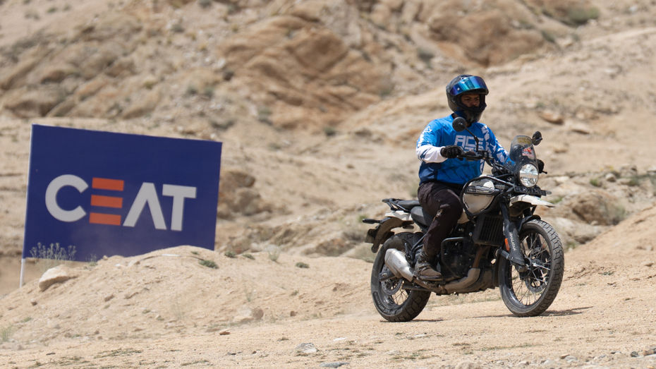 Riding The Himalayan 450 At CEAT Ladakh Enduro Park Riding The Himalayan 450 At CEAT Ladakh Enduro Park