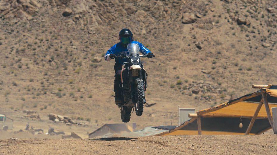 Riding The Hero Xpulse 210 At Ceat Ladakh Enduro Park Riding The Hero Xpulse 210 At Ceat Ladakh Enduro Park