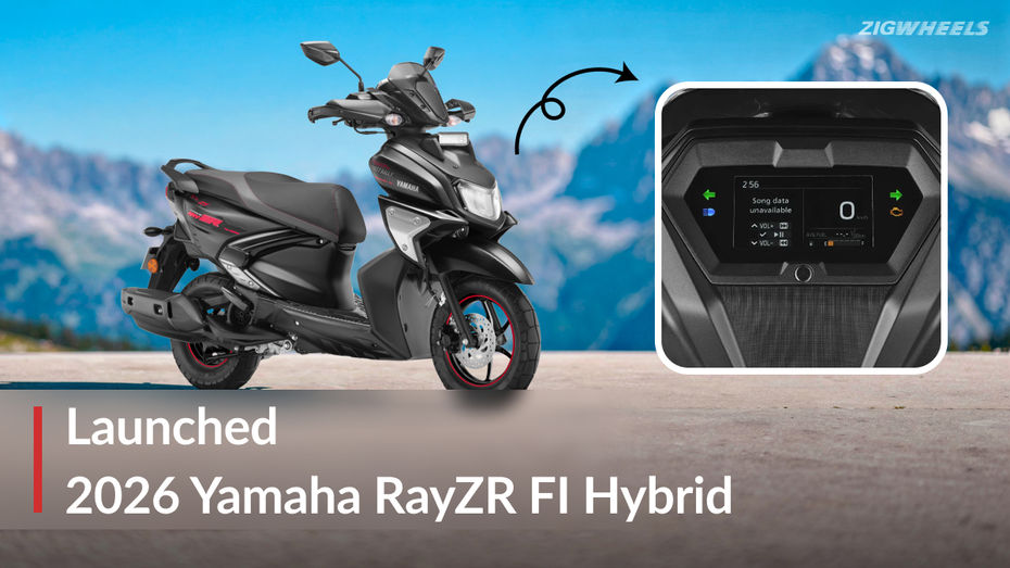 BREAKING: Yamaha RayZR FI Hybrid Gets New Colours, TFT Console Update BREAKING: Yamaha RayZR FI Hybrid Gets New Colours, TFT Console Update