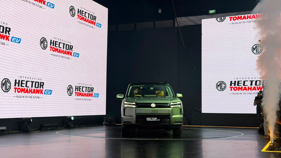 MG Hector Tomahawk EV