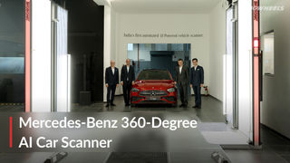 AI-Powered Vehicle Scanner Lands at Mercedes' Largest Mumbai Service Hub