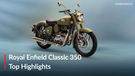 Royal Enfield Classic 350 Gorkha Edition: Top Highlights