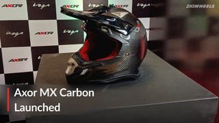 World&rsquo;s Lightest Off-road Helmet: Axor MX Carbon Launched