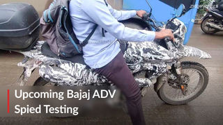Upcoming Bajaj ADV Spied Testing On Indian Roads Again