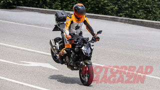 KTM 490 Duke Spotted Stoppie-ing: India Launch 2027