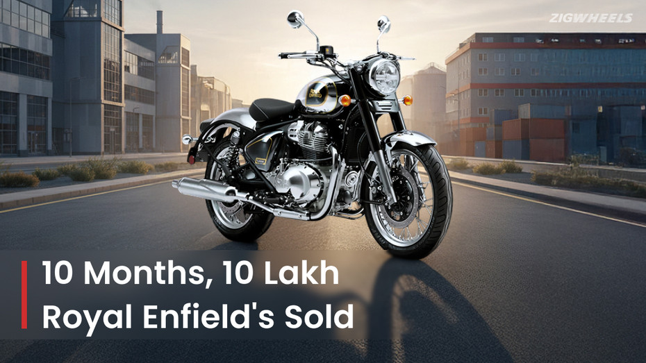10 Months, 10 Lakh Royal Enfield's Sold