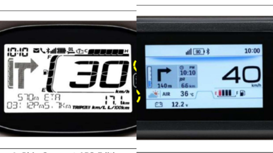 Suzuki Access 125 LCD & TFT Instrument Console