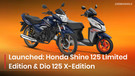 BREAKING: Honda Shine 125, Dio 125 Get Snazzier With New Variant Launches
