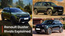 Renault Duster Joins These SUVs Competing For The Crown! Rivals Explained…
